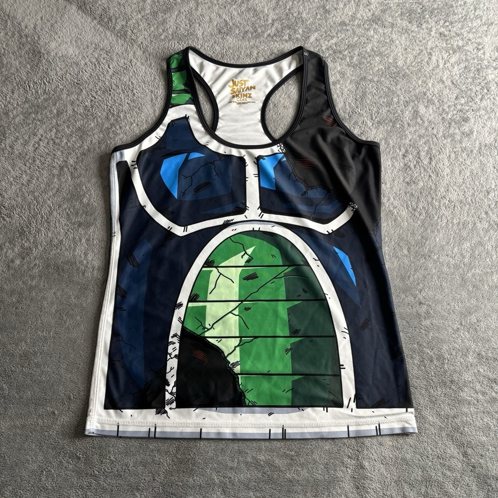 Just Saiyan Skinz Gear Tank Dragon Ball Z Anime Cosplay *XS/S*